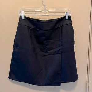 Navy blue wrap skirt, Uniqlo, size 8
